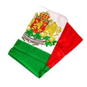 Българско знаме с герб