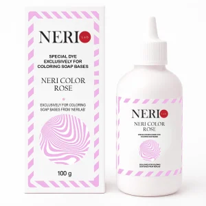 Розов оцветител за сапунена основа – NERI COLOR (100 г)