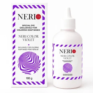 Виолетов оцветител за сапунена основа – NERI COLOR (100 гр)
