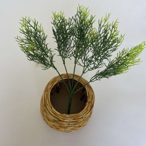 Декоративна ажурна зеленина за сапунени букети (5 разклонения)